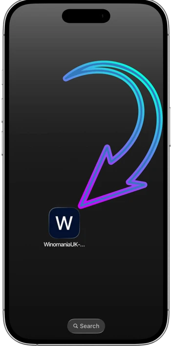 Winomania icon appears